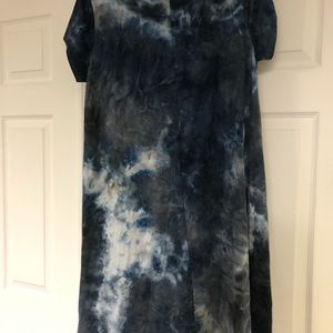 Maternity Dress Tie Dye